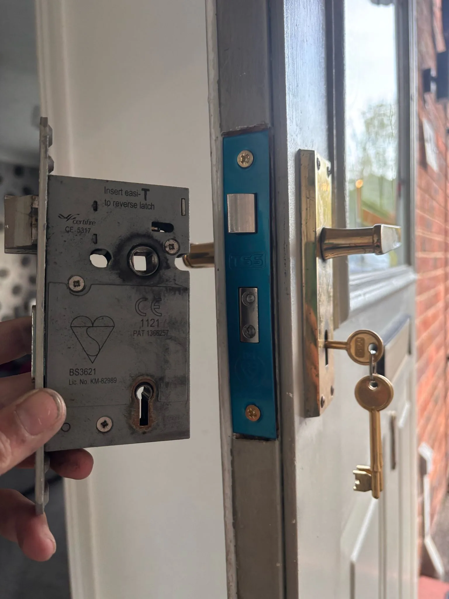 High-Security Lock Installation